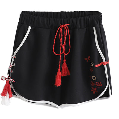 Shorts y Pantalones Casuales con Cintura Elástica para Mujer - Image 8