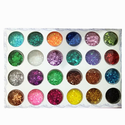 Brillo para Uñas 24 Colores - Purpurina Profesional - Image 4