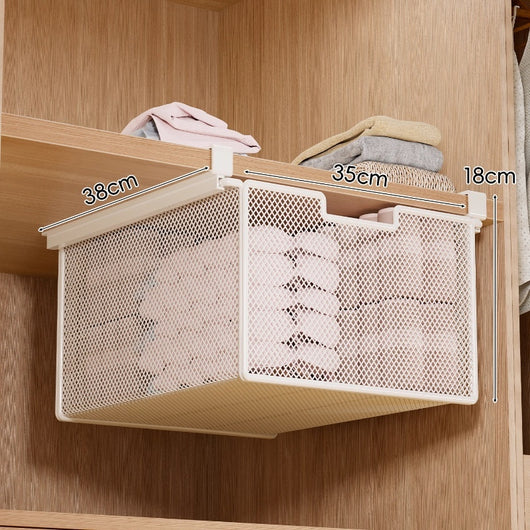 Organizador Colgante de Hierro Forjado con Cajones - Estantería Multicapa para Ropa - Image 10
