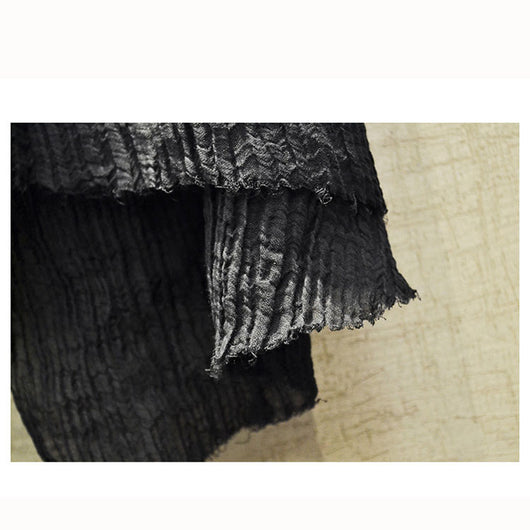 Camisa de Lino Arrugado con Capucha para Hombre y Mujer - Image 15