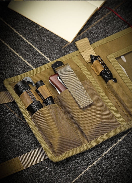 Estuche Táctico Impermeable con Bolsillo para Mapas - Camuflaje Oxford - Image 25