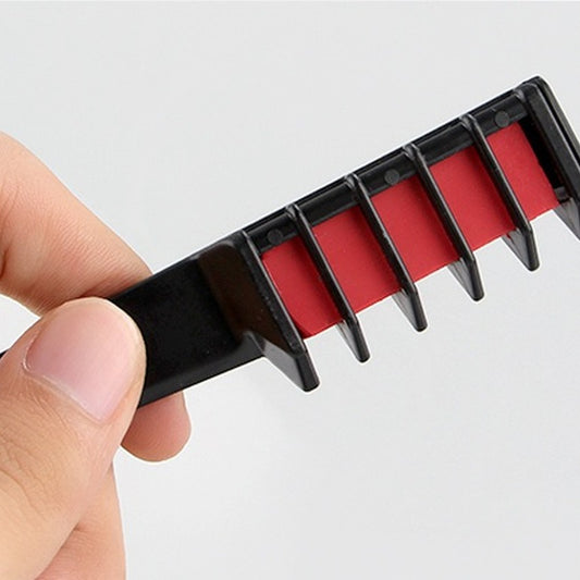 Set de Tizas de Colores para Cabello Desechables con Peine - Image 2