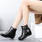 Botas de Cuero para Mujer Invierno con Forro Térmico - Comodidad y Estilo