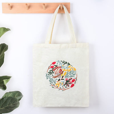 Kit de Bolsa de Lona para Bordar - Diseña tu Propia Creación - Image 6