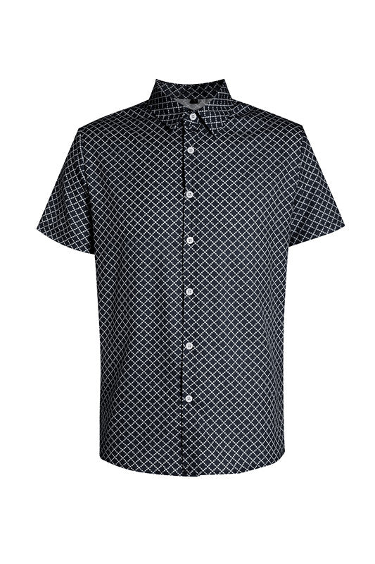 Camisa Cuadriculada Diamante para Hombre - Diseño Clásico y Moderno