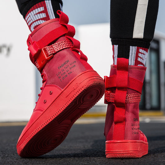 Zapatillas Altas Casuales para Parejas - Estilo Urbano Moderno - Image 2