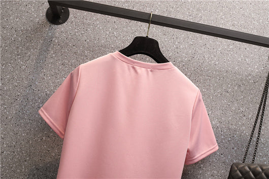 Conjunto de Dos Piezas: Blusa Ajustada y Pantalón Ancho - Image 13
