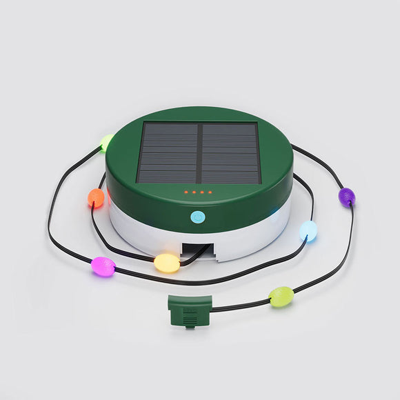 Cadena de Luces LED Solar para Camping - Decoración Impermeable Multifunción