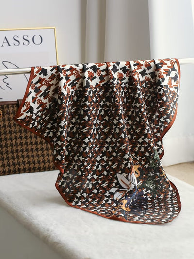 Pañuelo de Seda Cuadrado Lujo Elegante - Accesorio Premium para Regalo - Image 7