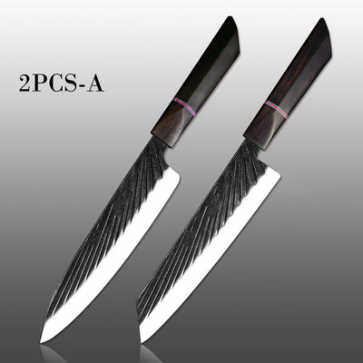 Cuchillo de Cocina Forjado a Mano en Acero Inoxidable - Image 11