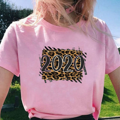 Playera Estampada Leopardo con Diseño Cartoon