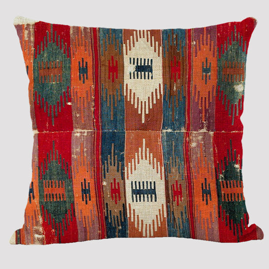 Almohada Reversible Étnica de Lino Bohemio Doble Cara - Image 13