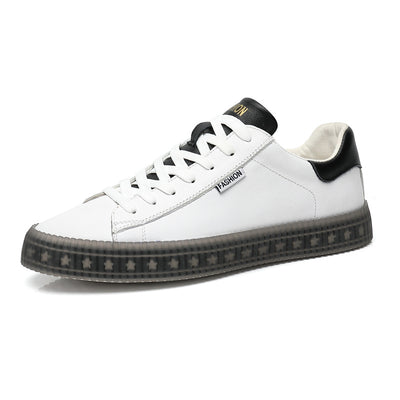 Zapatos Deportivos Casuales de Cuero con Suela de Goma - Image 8