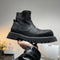 Botas Chelsea de Cuero Genuino para Hombre - Estilo Retro Vintage