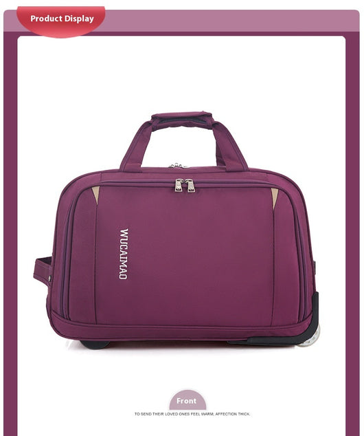 Maleta Trolley de Tela Oxford Plegable para Viajes - Image 18
