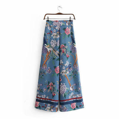 Pantalones de Cintura Alta y Pierna Ancha para Mujer - Image 10