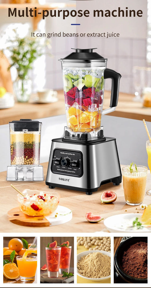 Licuadora Extractor de Nutrientes 25L - Velocidad Industrial - Image 9