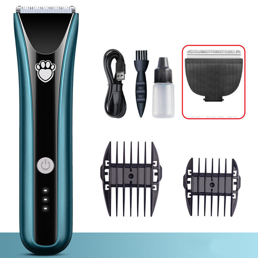 Cortapelo Eléctrico Silencioso Impermeable para Mascotas - Image 20