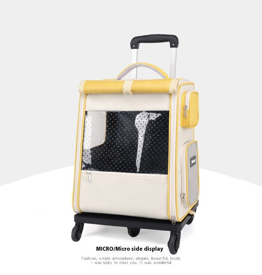 Bolsa Transportadora Extensible para Mascotas con Asa de Arrastre - Image 11