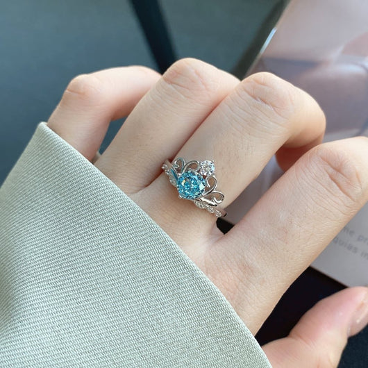 Anillo de Moda con Corona Abierta para Mujer - Image 25