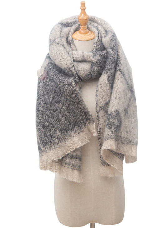 Chal Foulard Floral Jacquard para Mujer - Image 15