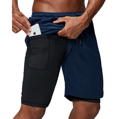 Shorts Deportivos Hombre Doble Capa - Comodidad y Estilo - Image 8