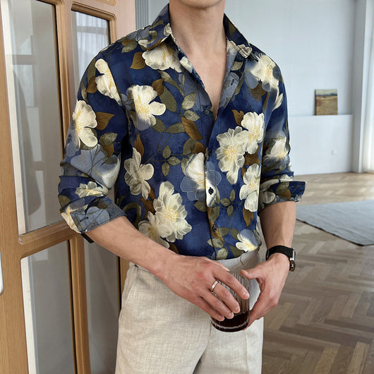 Camisa Floral Suelta de Manga Corta - Estilo Trendy y Elegante - Image 2