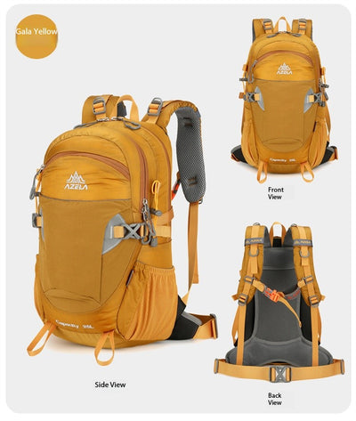 Mochila de Senderismo AZELA Gris - Mochila Multifuncional para Camping y Aventuras - Image 43