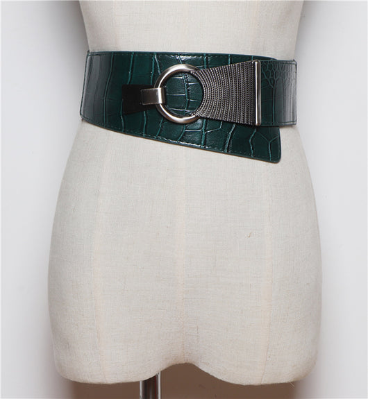 Pantalón con Cintura Elástica Ajustable en Negro - Image 5