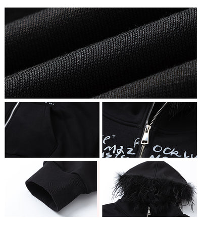 Suéter Corto con Cuello de Terciopelo Suave - Image 13