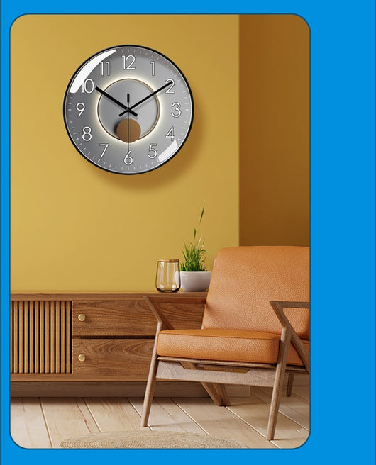 Reloj de Pared Silencioso Lujo Americano para Sala de Estar - Image 28
