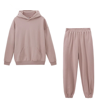 Conjunto Deportivo para Mujer: Sudadera y Pantalón de Buzo Blanco - Image 2