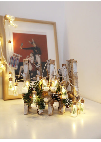 Cadena de Luces LED con Campanas Navideñas - Decoración Navideña Interior - Image 42