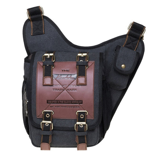 Bolsa Mensajero Canvas Retro para Hombre - Image 2