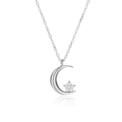 Collar de Plata 925 con Luna y Estrella - Image 11