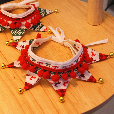 Disfraz Navideño para Mascotas con Corbatín y Moño de Mariposa - Image 4