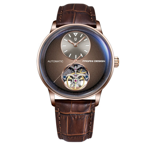 Reloj Automático Tourbillon de Lujo para Hombre con Esfera Luminosa - Image 4