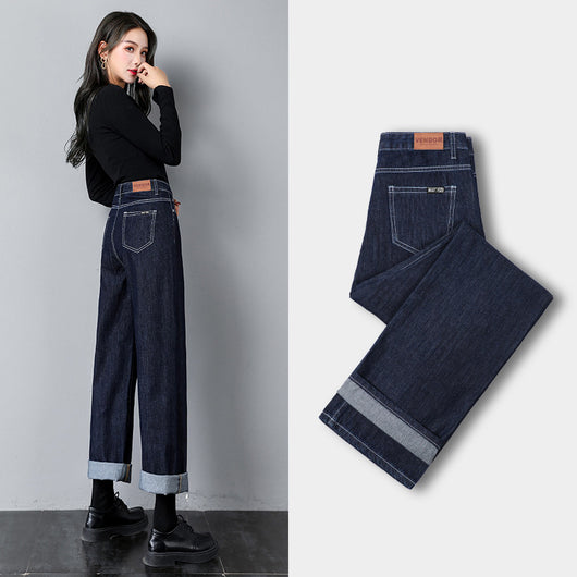 Pantalones Cintura Alta Pierna Delgada para Mujer - Image 12