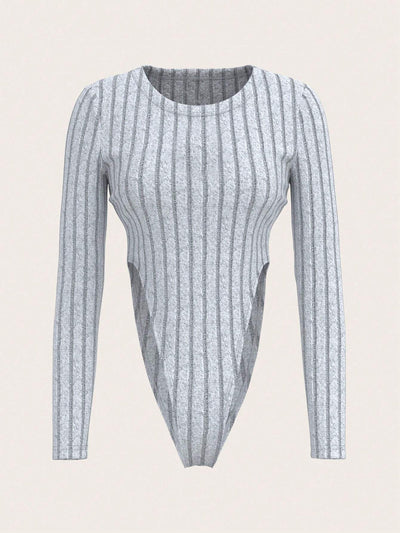 Jumpsuit Minimalista Sexy de Manga Larga Ajustado para Otoño Invierno - Image 10