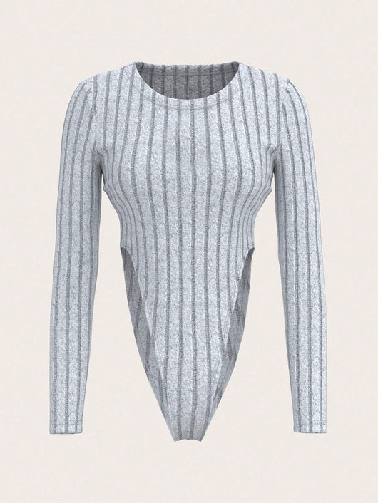 Jumpsuit Minimalista Sexy de Manga Larga Ajustado para Otoño Invierno - Image 10