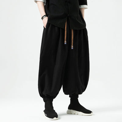 Pantalones Harem Casuales Holgados para Hombre - Image 10