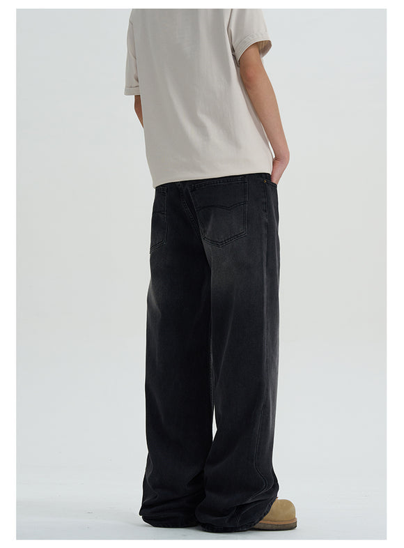 Pantalones Jeans Negros Slim Fit Hombre - Estilo Casual Vintage