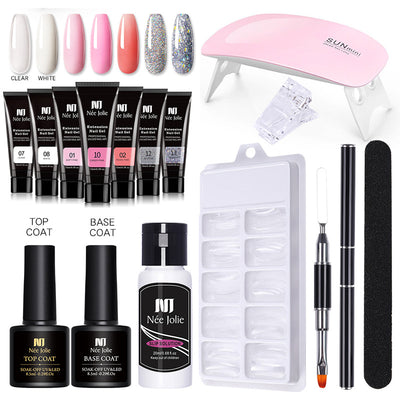 Set de Pegamento Extensión de Uñas en Gel Cristal Sólido - Image 15