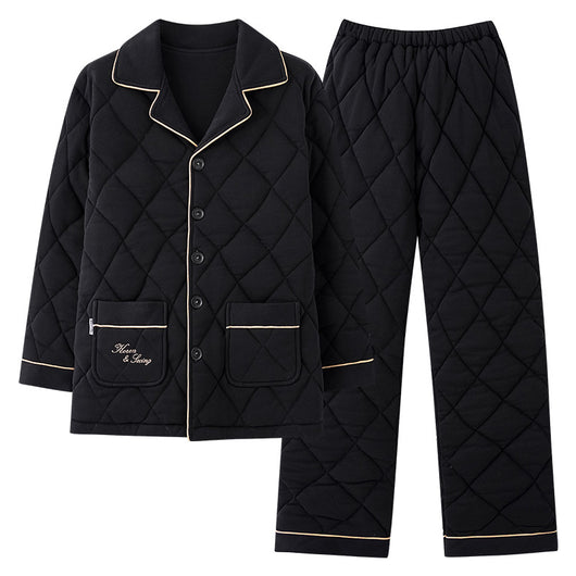 Pijama Acolchado de Tres Capas para Otoño e Invierno - Image 5