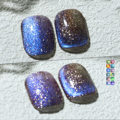 Esmalte de Gel Gato Ahumado Aurora Galaxia Brillante - Image 28