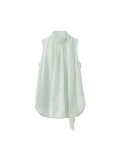 Blusa Sin Mangas con Cintas Decorativas - Image 6