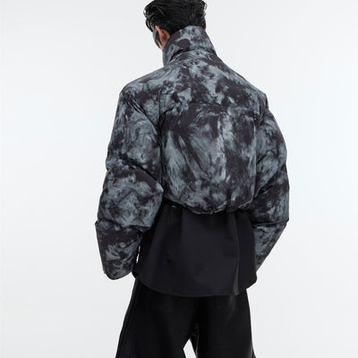 Chaqueta de Algodón Tie Dye Corta con Diseño Exclusivo - Image 5