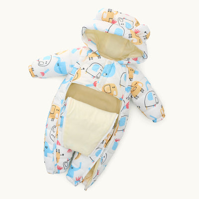 Pijama Infantil de Invierno con Forro Polar Grueso - Image 7
