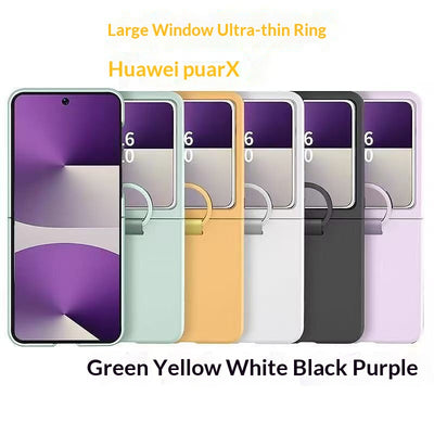 Funda Plegable para Teléfono con Ventana Grande y Anillo Protector Ultrafina - Image 11