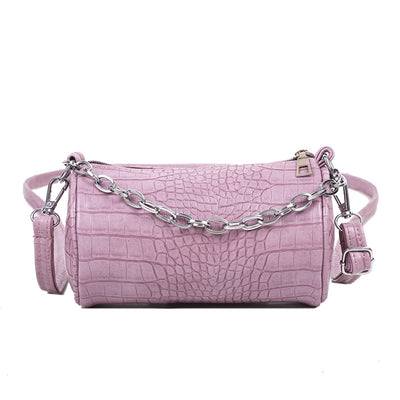 Bolsa Mensajera Cilíndrica de Un Solo Hombro - Image 14
